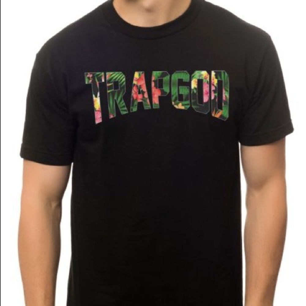 FRESH TALENT Trapgod Black Tee Shirt Men’s